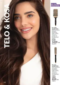 Pro velika okrugla četka, ABS, aluminijum, obložena keramikom, najlon, dužina 15,3 cm x prečnik 5,8 (ne uključujući vlakna) - pregled AVON kataloga - važi od 01.10.2025 | Strana: 180 | Proizvode: Četka