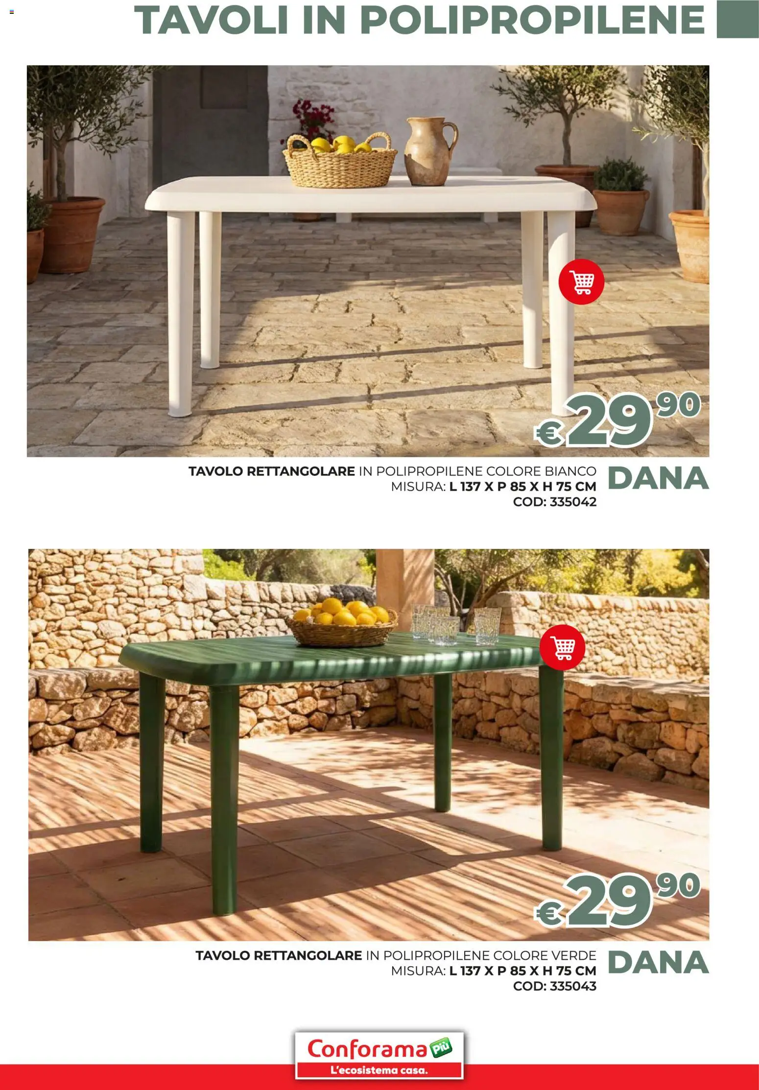 Volantino Conforama del 19.03.2026 | Pagina: 65 | Prodotti: Tavolo