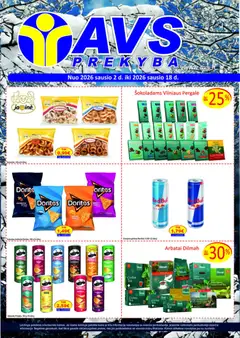 AVS leidinys galioja nuo 02.01.2026