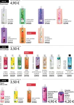 Avon katalog akcije – veljaven od 01.10.2025 | Stran: 212 | Izdelki: Peneča kopel, Ribez, Milo, Sol