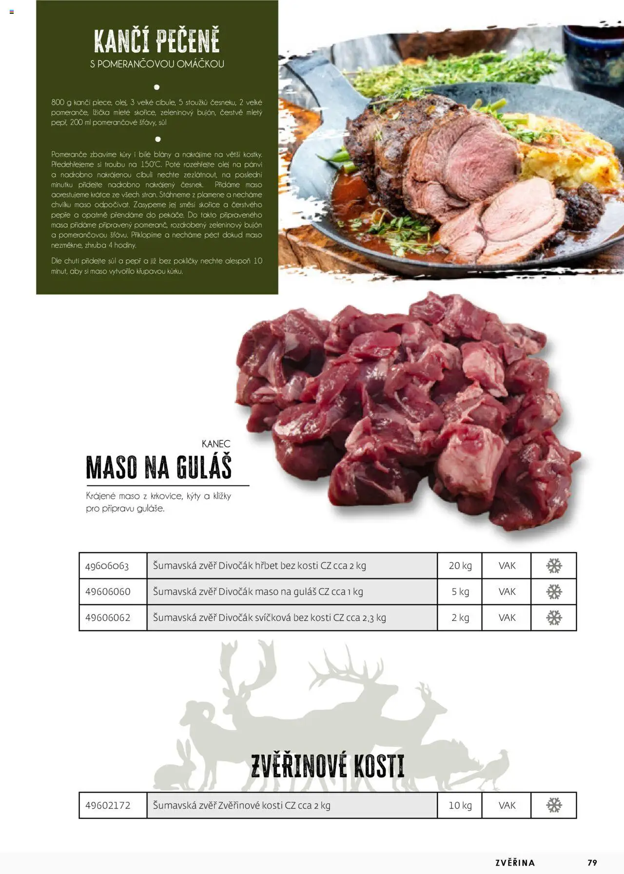 Jip katalalog - Maso 2025 od 01.01.2025 | Strana: 79 | Produkty: Olej, Pomeranče, Lžička, Guláš