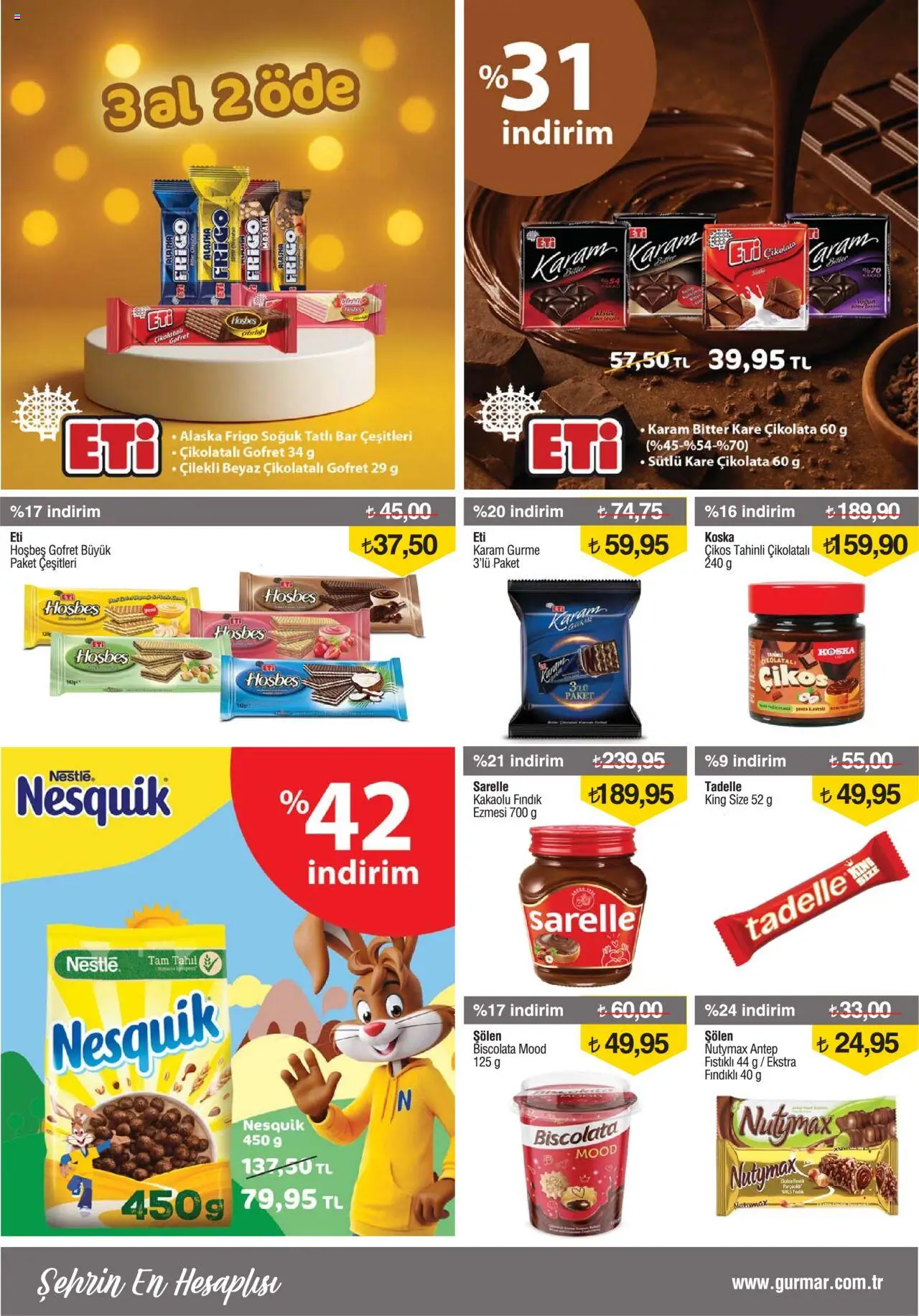 Gürmar Katalog - 01.08.2025 tarihinden itibaren geçerlidir | Sayfa: 10 | Ürünler: Gofret, Çikolatalı gofret, Fındık, Tahıl