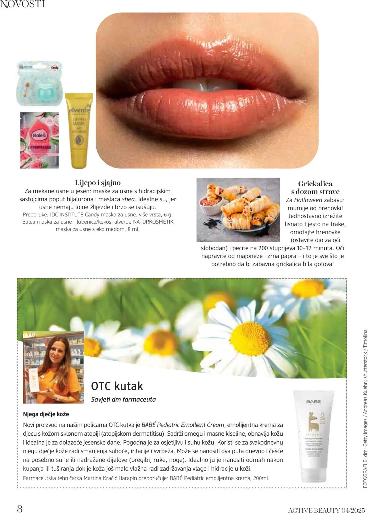 DM katalog | vrijedi od 09.10.2025 | Stranica: 8 | Proizvodi: Maska, Hrenovke, Krema, Lisnato tijesto