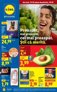 Ofertele Lidl valabile de la 13.10.2025