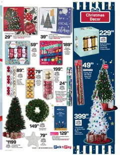 Pick n Pay specials catalogue – valid from 01.12.2025 | Page: 7 | Products: Gift bag, Bag, Light, Paper