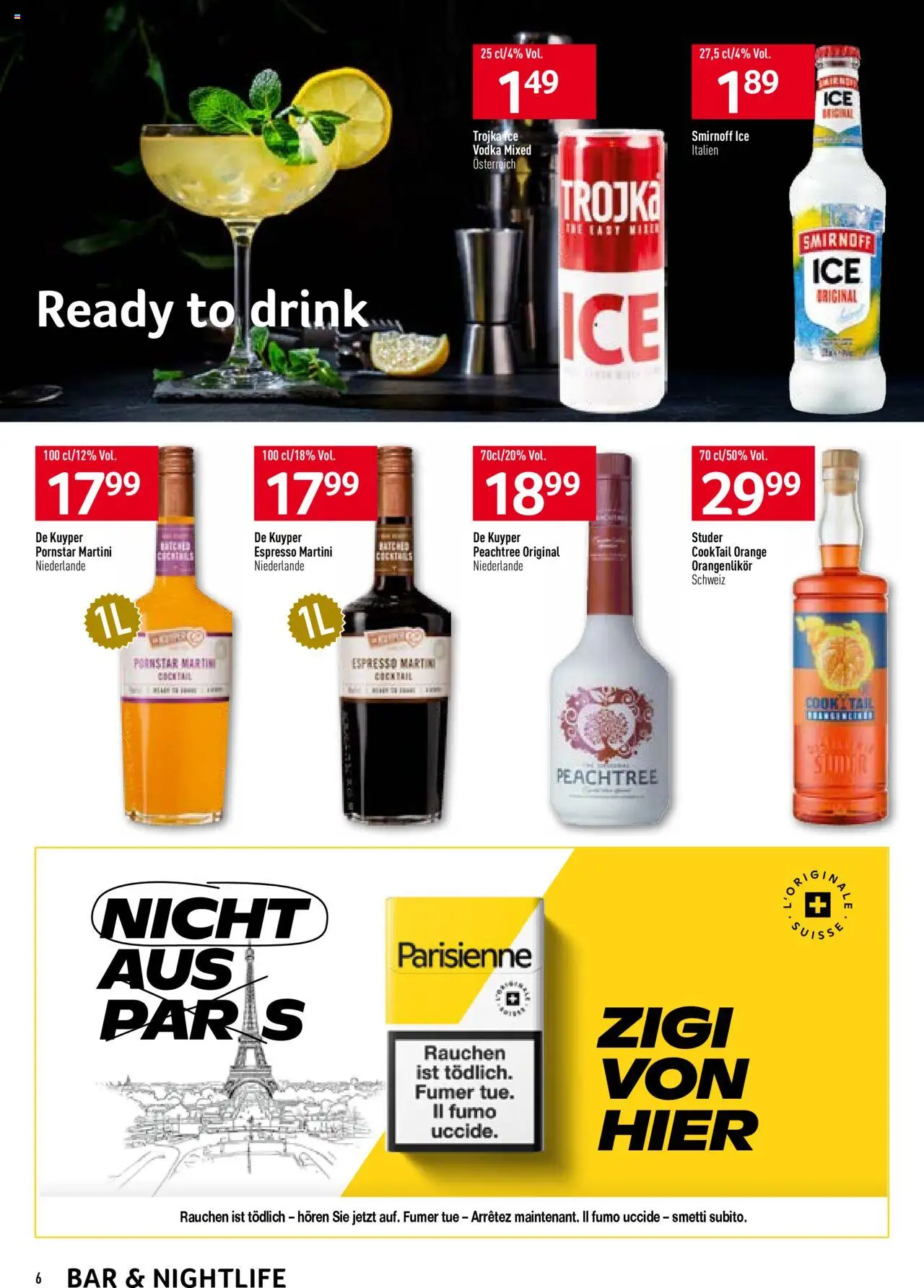 Prodega Aktionen Bar & Nightlife – gültig ab 06.10.2025 | Seite: 6