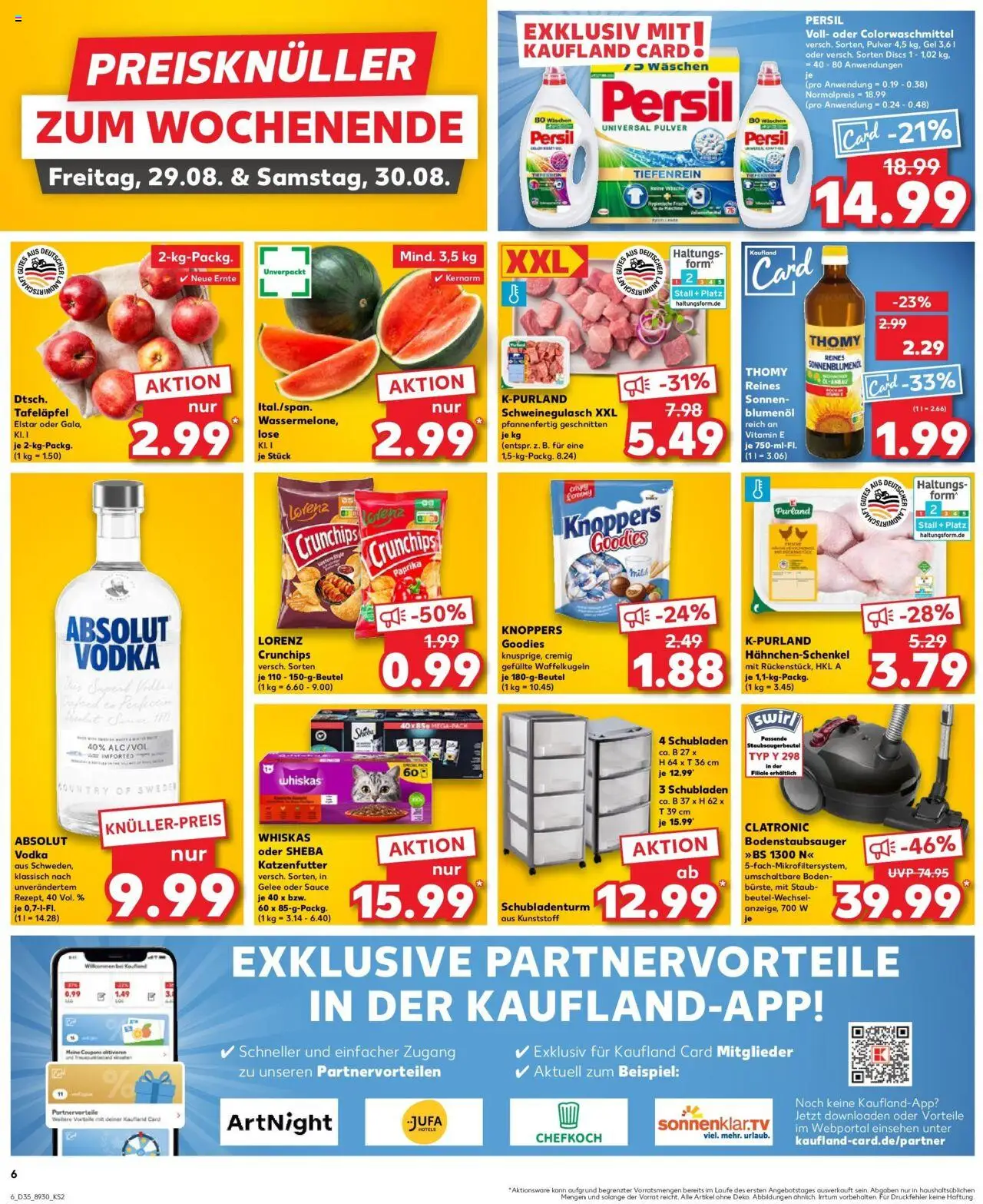 Kaufland prospekt Schwäbisch Gmünd	 – gültig ab 28.08.2025 | Seite: 7 | Produkte: Sheba, Vodka, Persil, Whiskas