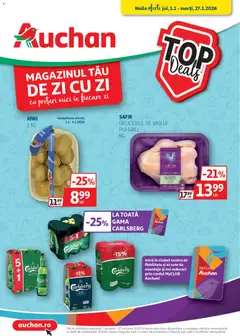Ofertele Auchan valabile de la 01.01.2026