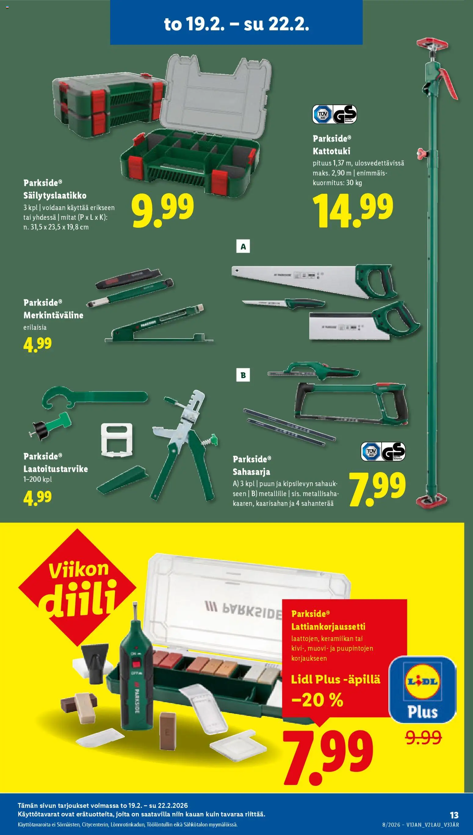 Lidl tarjoukset - Rovaniemi – voimassa 19.02.2026 alkaen | Sivu: 17