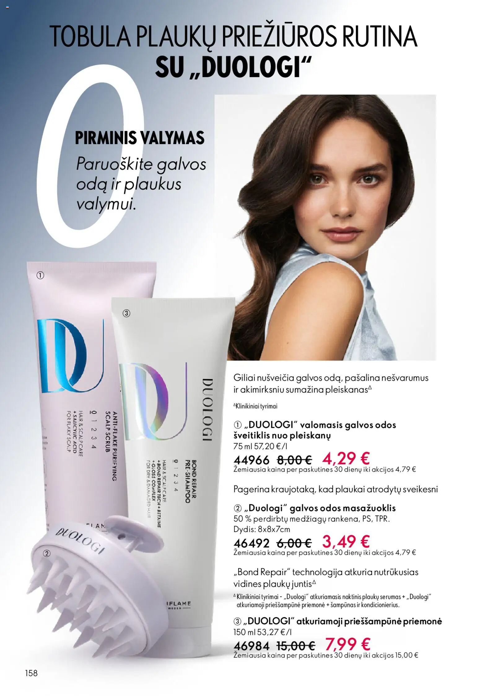 Oriflame akcijos nuo 18.02.2026 | Puslapis: 158 | Prekių: Šampūnas, Šveitiklis