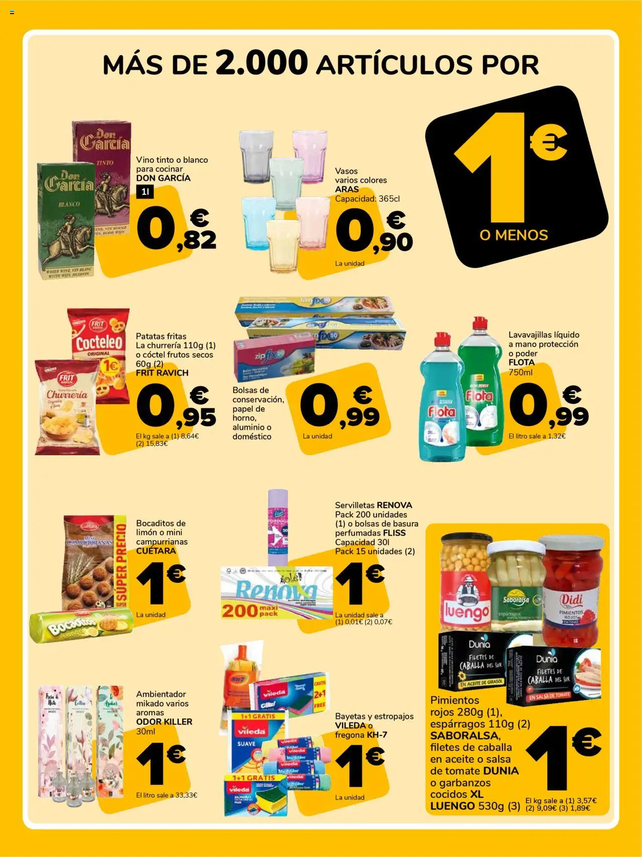 Supeco - Supeco, tu super económico │ válido desde el 02.10.2025 | Página: 5 | Productos: Frutos secos, Aceite de girasol, Lavavajillas, Σταθμός εργασίας