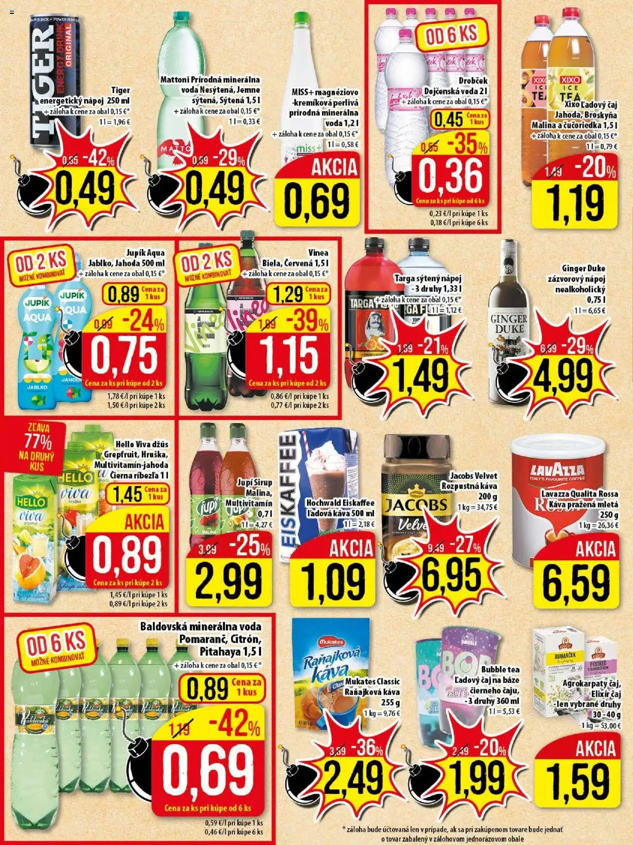 Nové Klas akcie – leták je platný od 13.10.2025 | Strana: 21 | Produkty: Mattoni, Voda, Minerálna voda, Baldovská