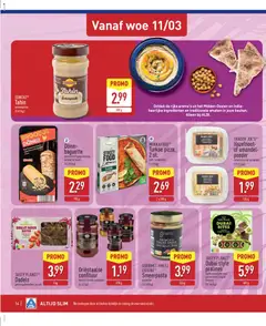 Aldi folder week 11 - Voorbeeld van een folder van Aldi, geldig van 09.03.2026 | Pagina: 14 | Producten: Broodje, Saus, Poeder, Dadels