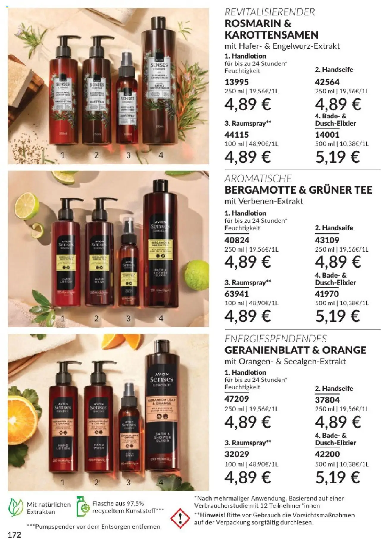 AVON Katalog August 2025 - gültig ab dem 01.08.2025 | Seite: 174 | Produkte: Orangen, Tee