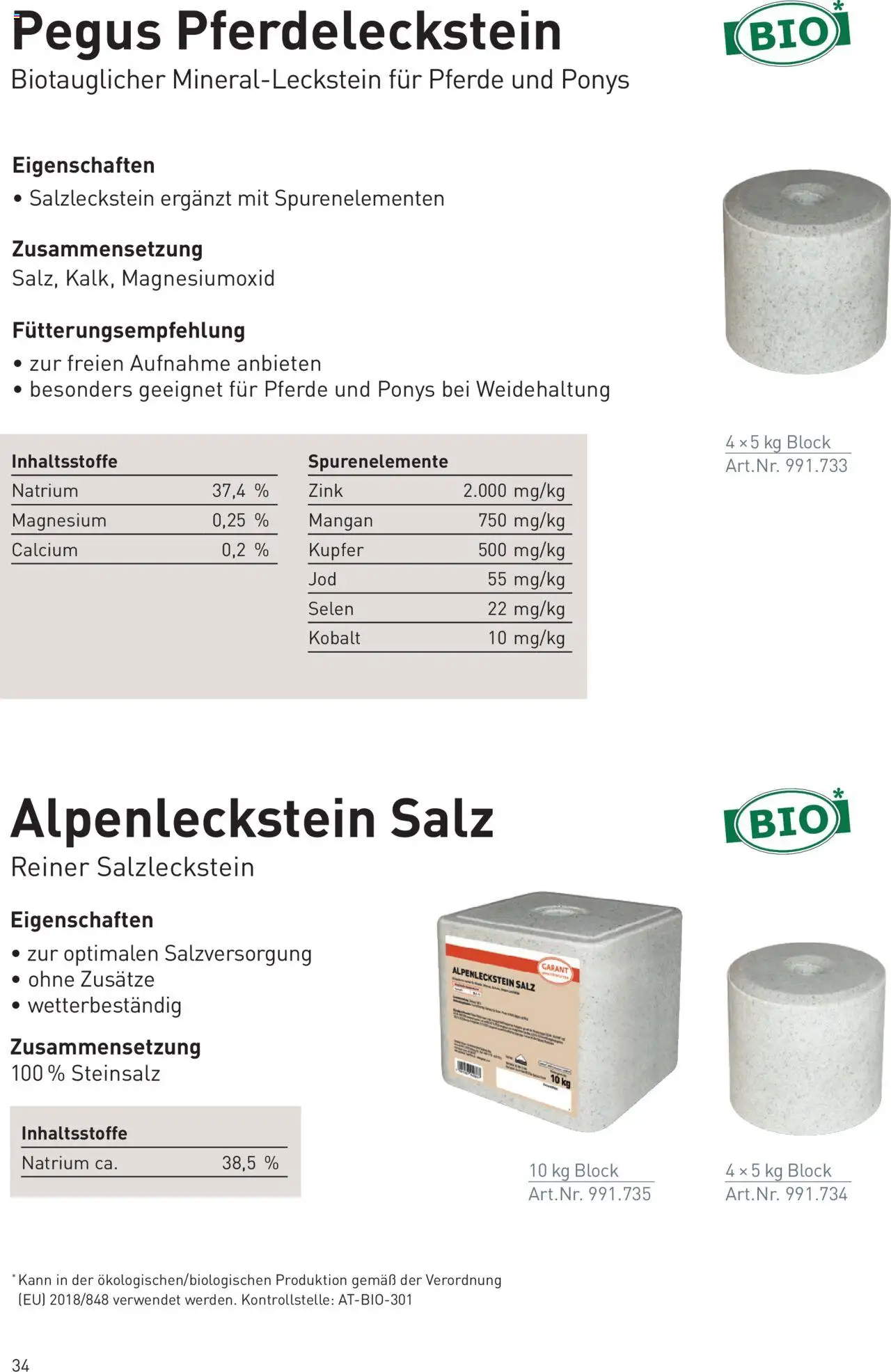 Lagerhaus  Pegus gültig ab 10.09.2025 | Seite: 34 | Produkte: Salz
