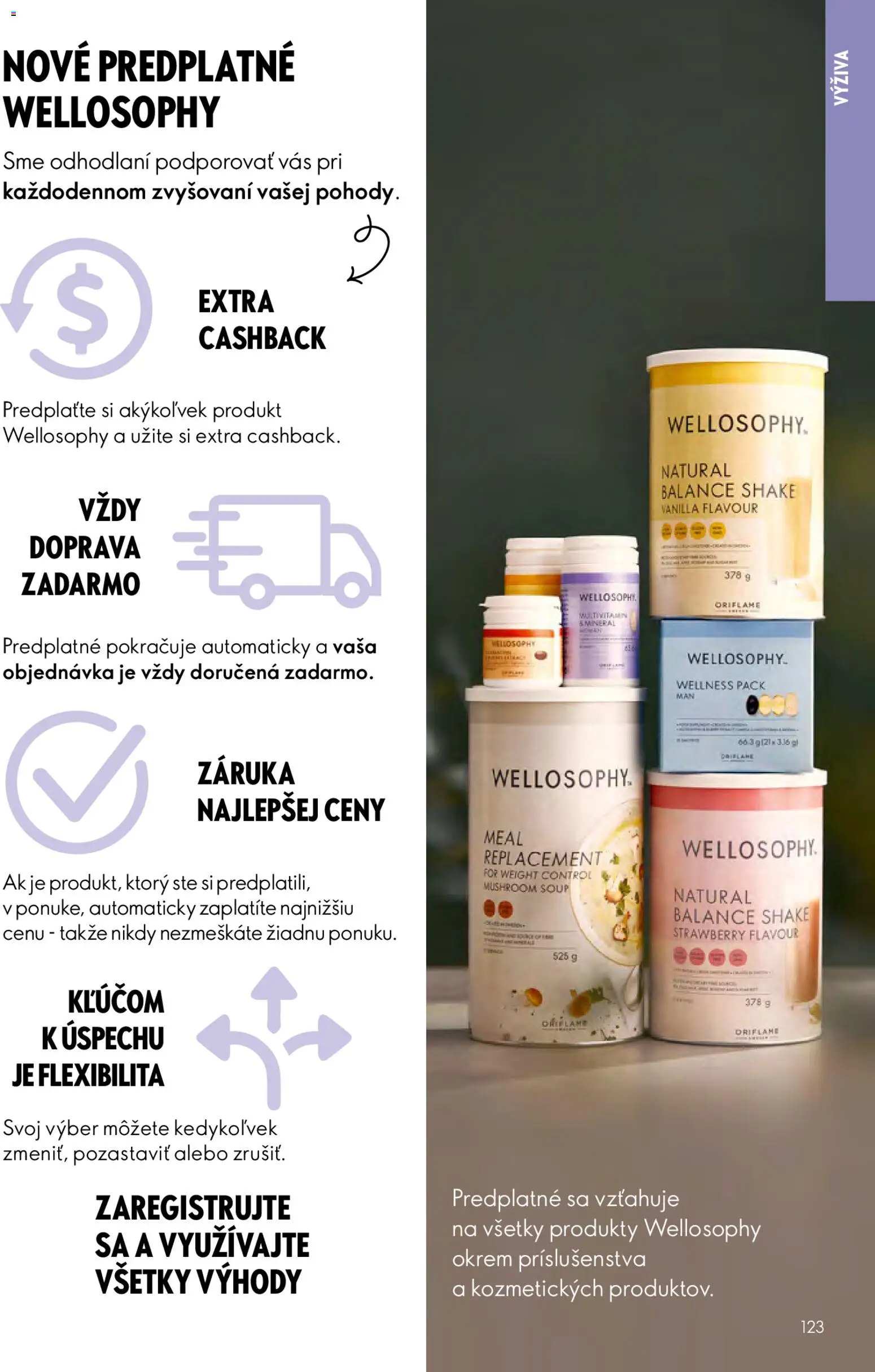 Nové Oriflame akcie – leták je platný od 03.12.2025 | Strana: 123