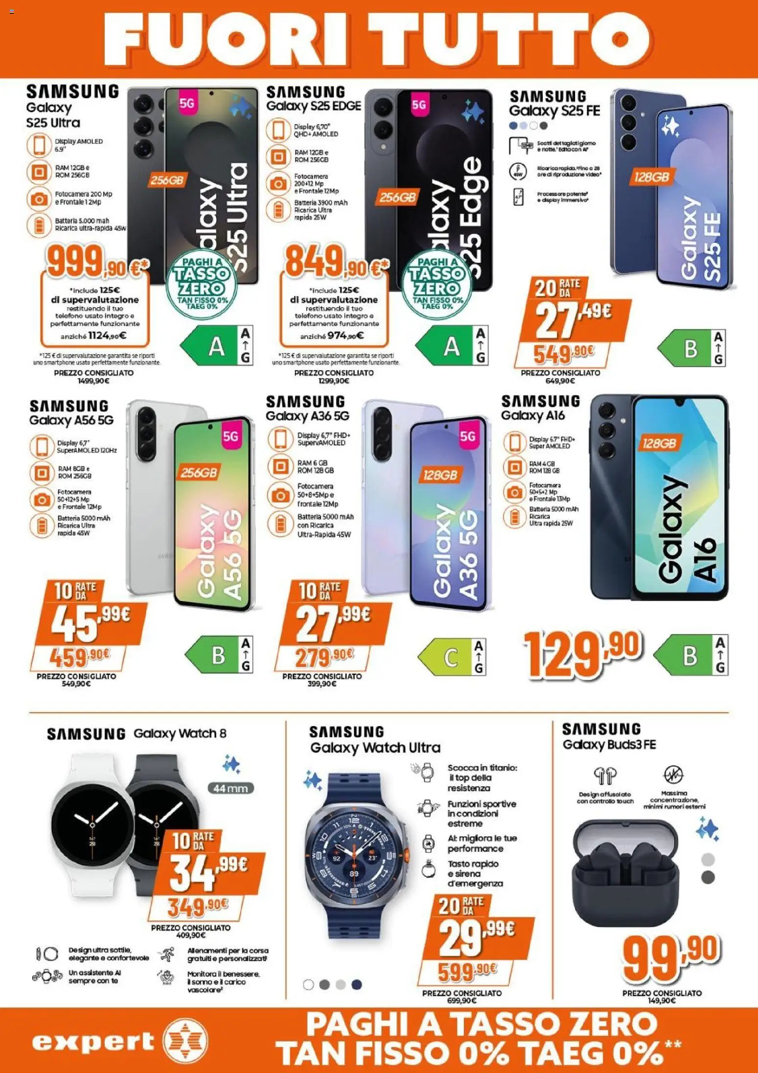 Volantino Expert del 15.01.2026 | Pagina: 2 | Prodotti: Samsung Galaxy, Top, Fotocamera, Samsung