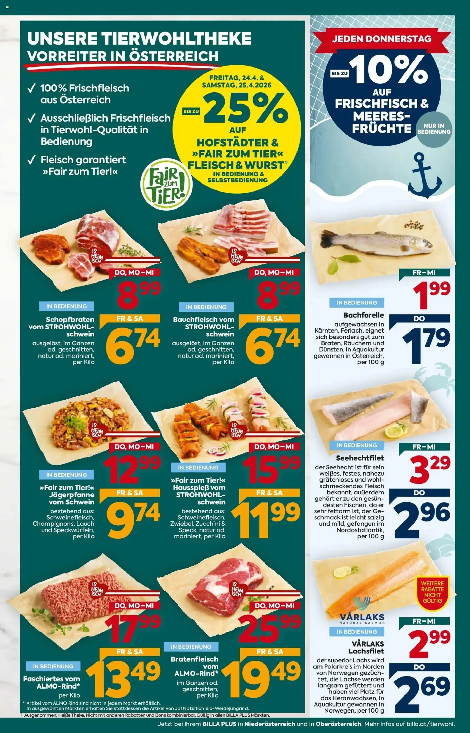 Billa Plus Flugblatt - Niederösterreich gültig ab 23.04.2026 | Seite: 9