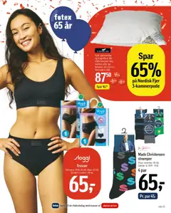 Føtex tilbudsavis – gyldig fra 19.09.2025 | Side: 23 | Produkter: Øl, Trusser, Strømper