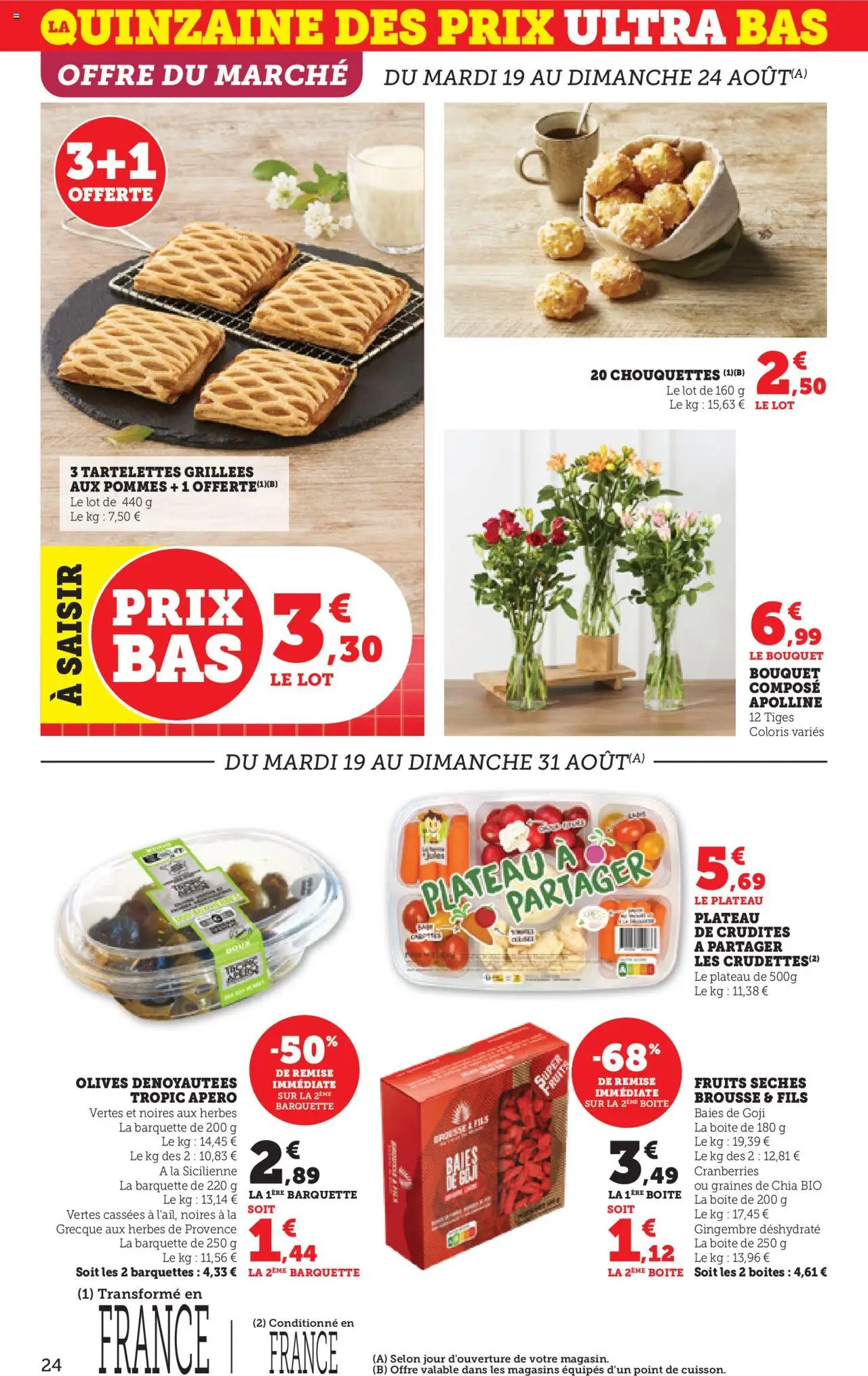  | Page: 24 | Produits: Olives, Herbes de provence, Gingembre, Pommes