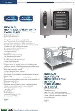 26.12.2025 tarihinden itibaren geçerli olan Metro kataloğu önizlemesi | Sayfa: 22 | Ürünler: Döner, Tepsi, Fırın, Fan