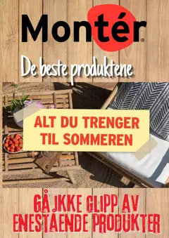 Forhåndsvisning av Montér kundeavis gyldig fra 23.07.2025