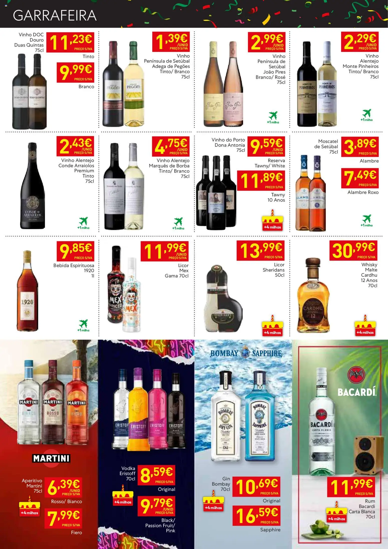 Recheio folheto Madeira │ válido de 28.10.2025 | Página: 13 | Produtos: Whisky, Vinho, Vodka, Bebida