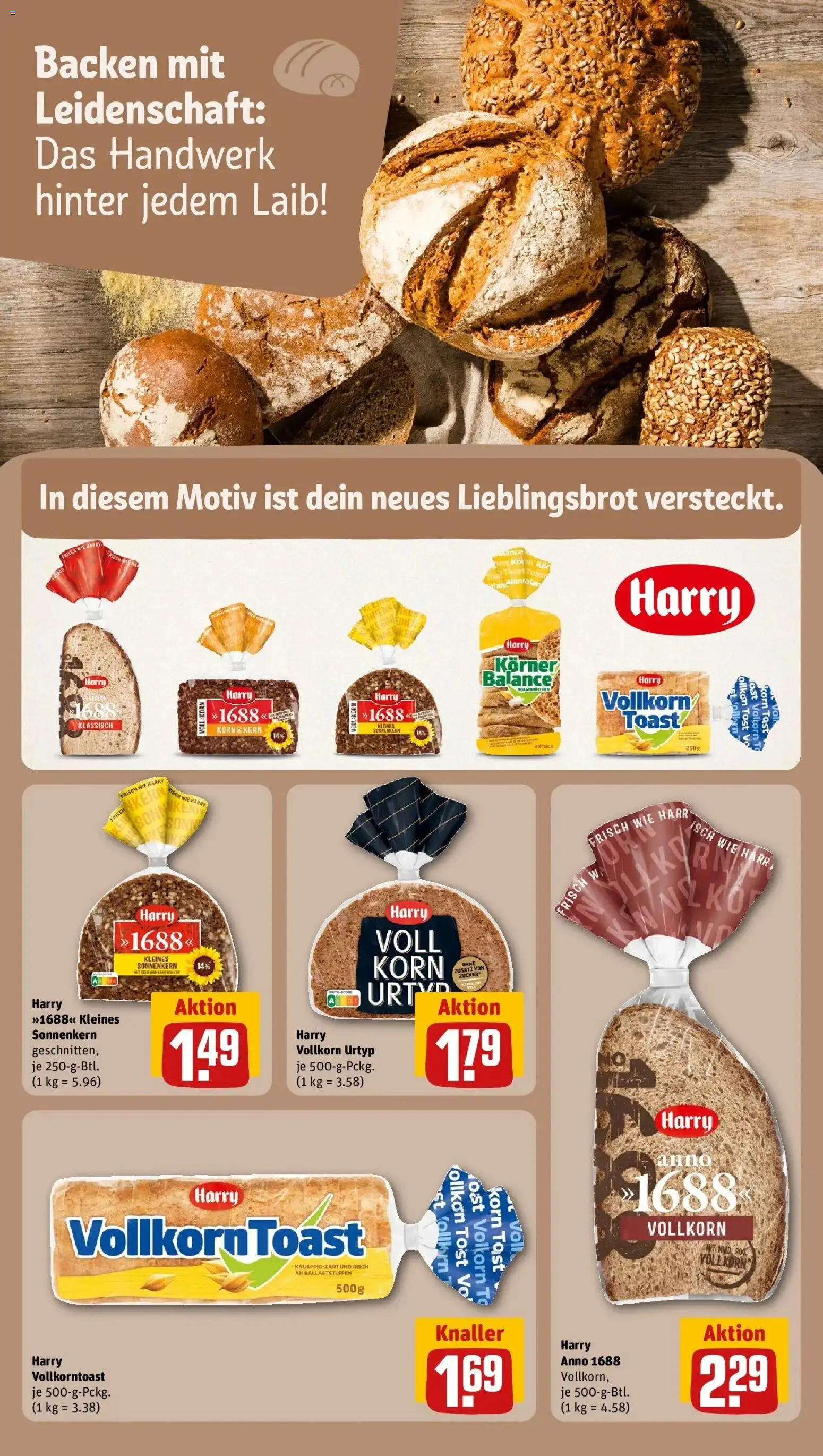 Rewe prospekt Fürstenzell	 – gültig ab 16.02.2026 | Seite: 14 | Produkte: Toast