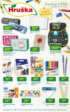 Náhled letáku Hruška katalog od 06.08.2025