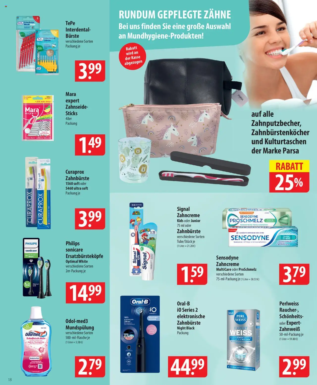 Famila Prospekt 	 – gültig ab 22.09.2025 | Seite: 18 | Produkte: Philips, Bürste, Zahnbürste