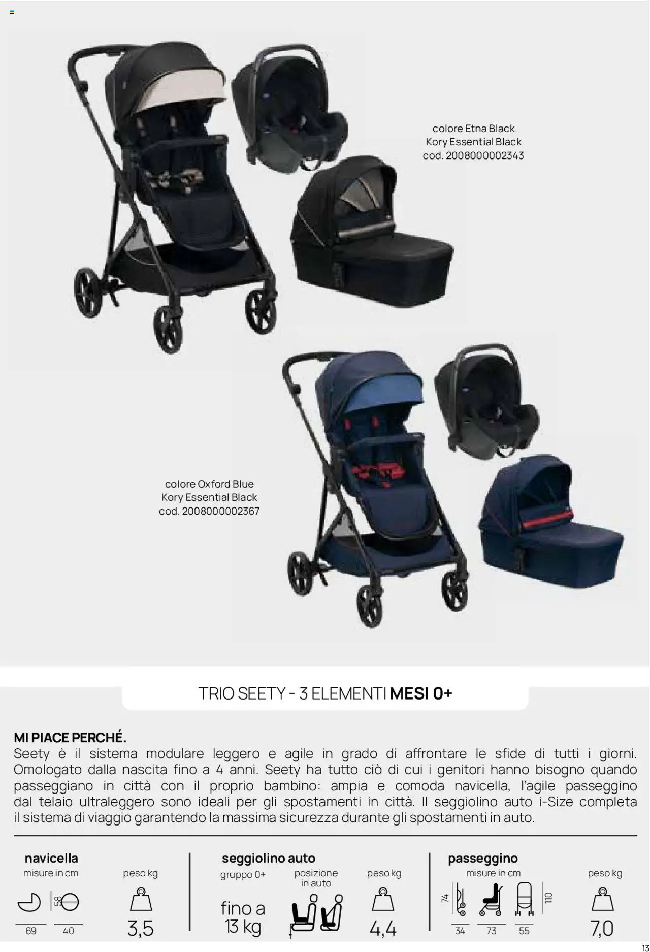 Volantino Prenatal del 01.01.2025 | Pagina: 8 | Prodotti: Passeggino, Seggiolino