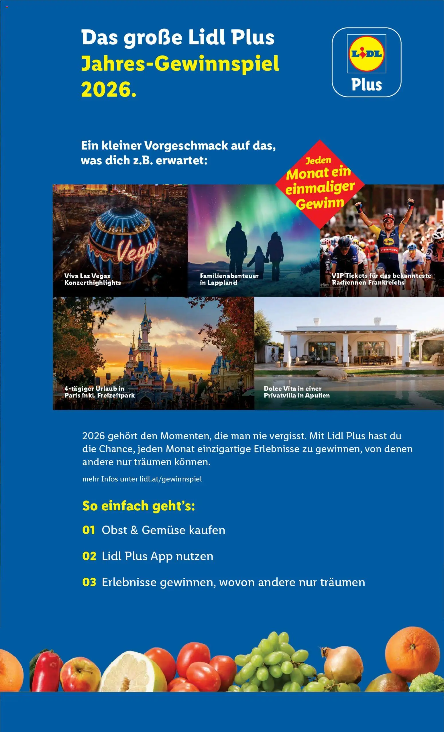 Lidl Flugblatt gültig ab 22.01.2026 | Seite: 7 | Produkte: Gemüse, Obst