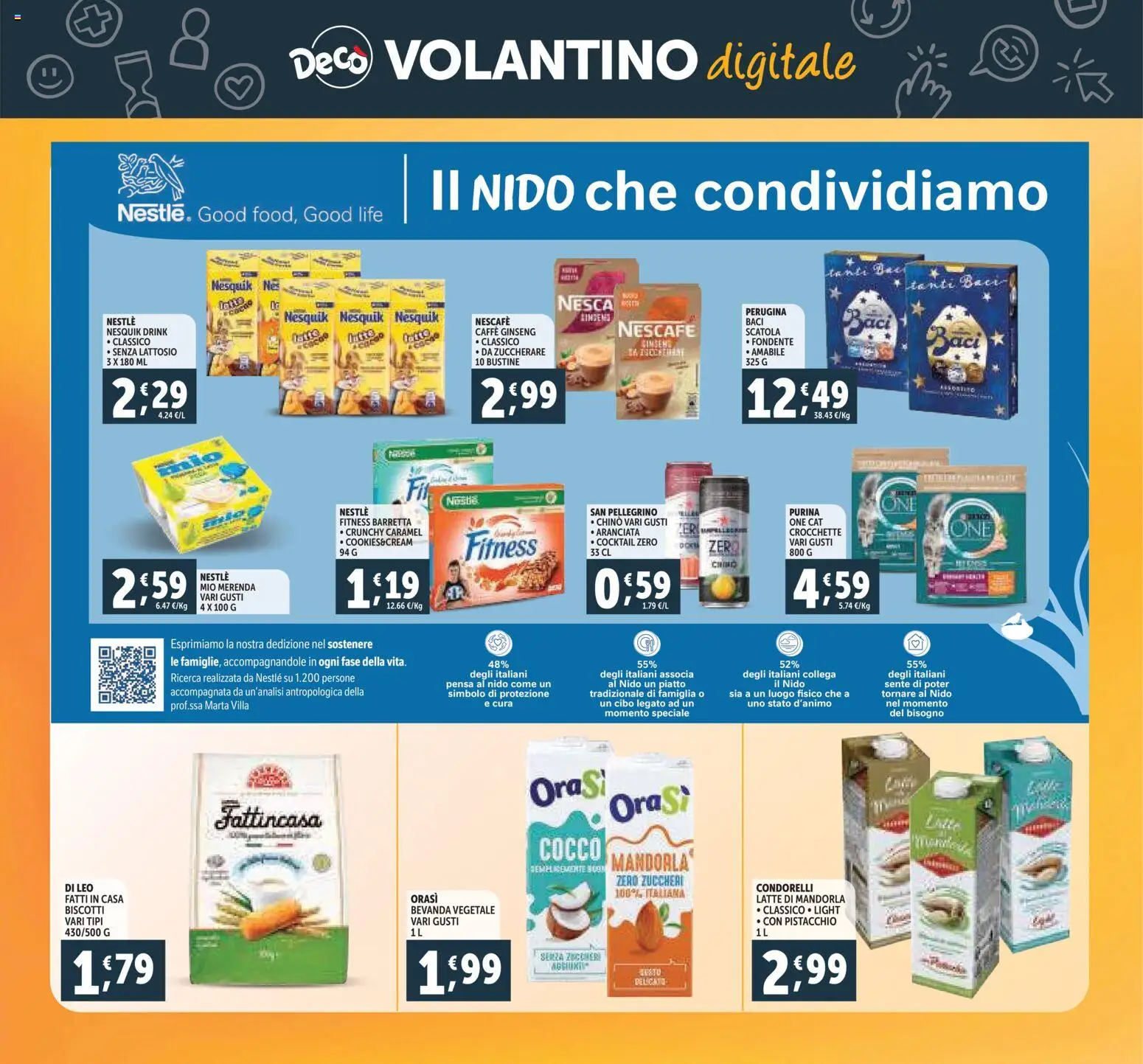 Volantino Decò del 07.11.2025 | Pagina: 28 | Prodotti: Biscotti, Latte, Crocchette, Cocco