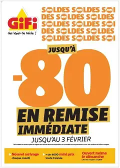 GiFi - Prévisualisation de GiFi soldes valide à partir de 07.01.2026