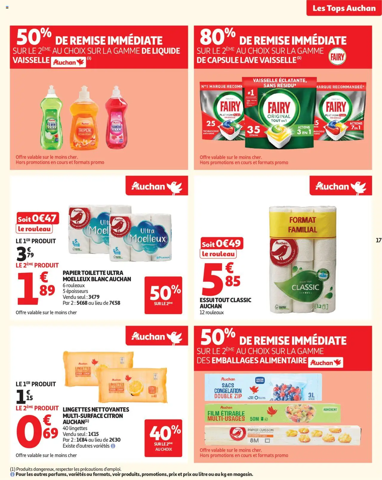 {H1} | Page: 17 | Produits: Citron, Framboise, Papier toilette, Rouleau