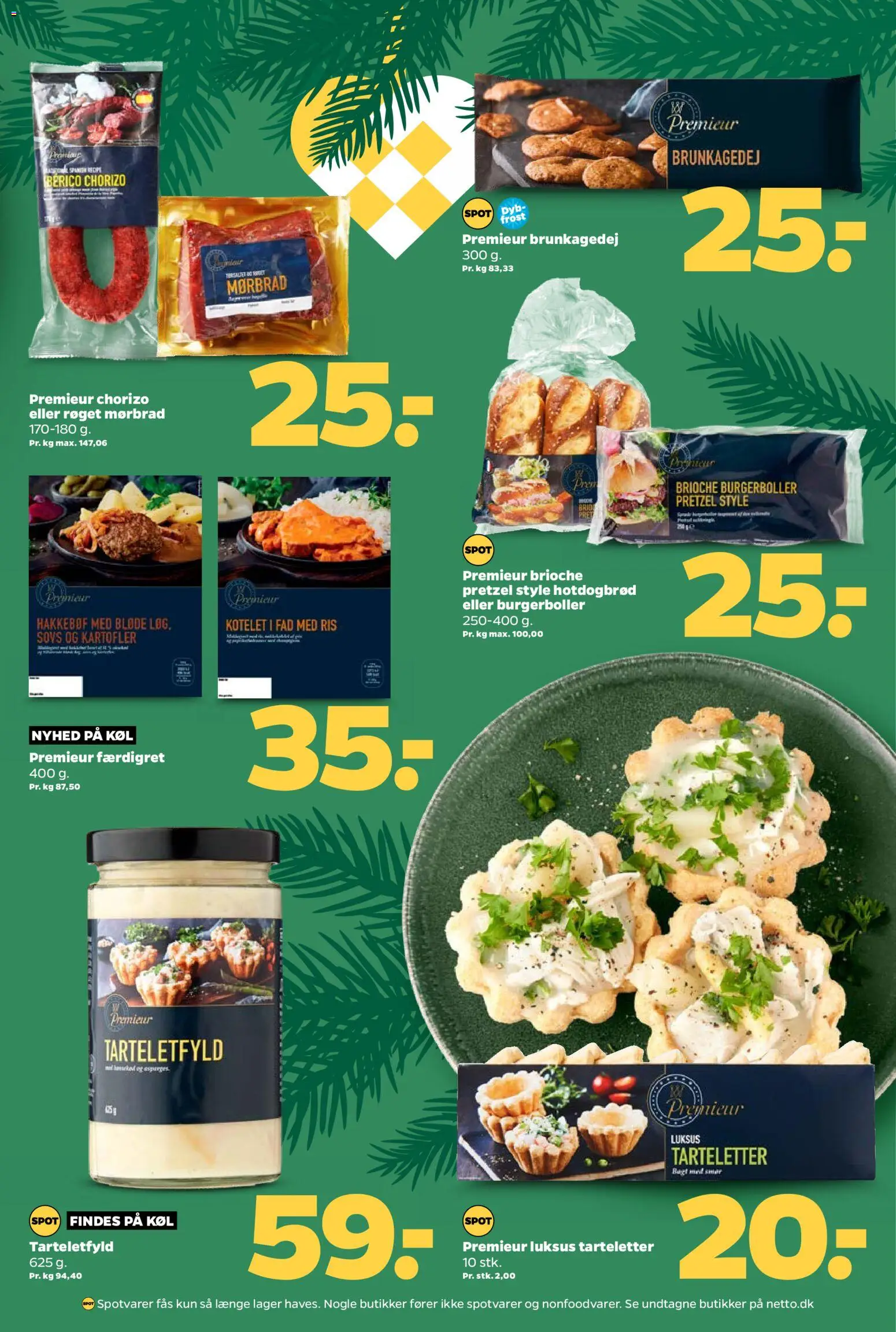 Netto tilbudsavis – gyldig fra 22.11.2025 | Side: 16 | Produkter: Ris, Kartofler, Hotdogbrød, Burgerboller