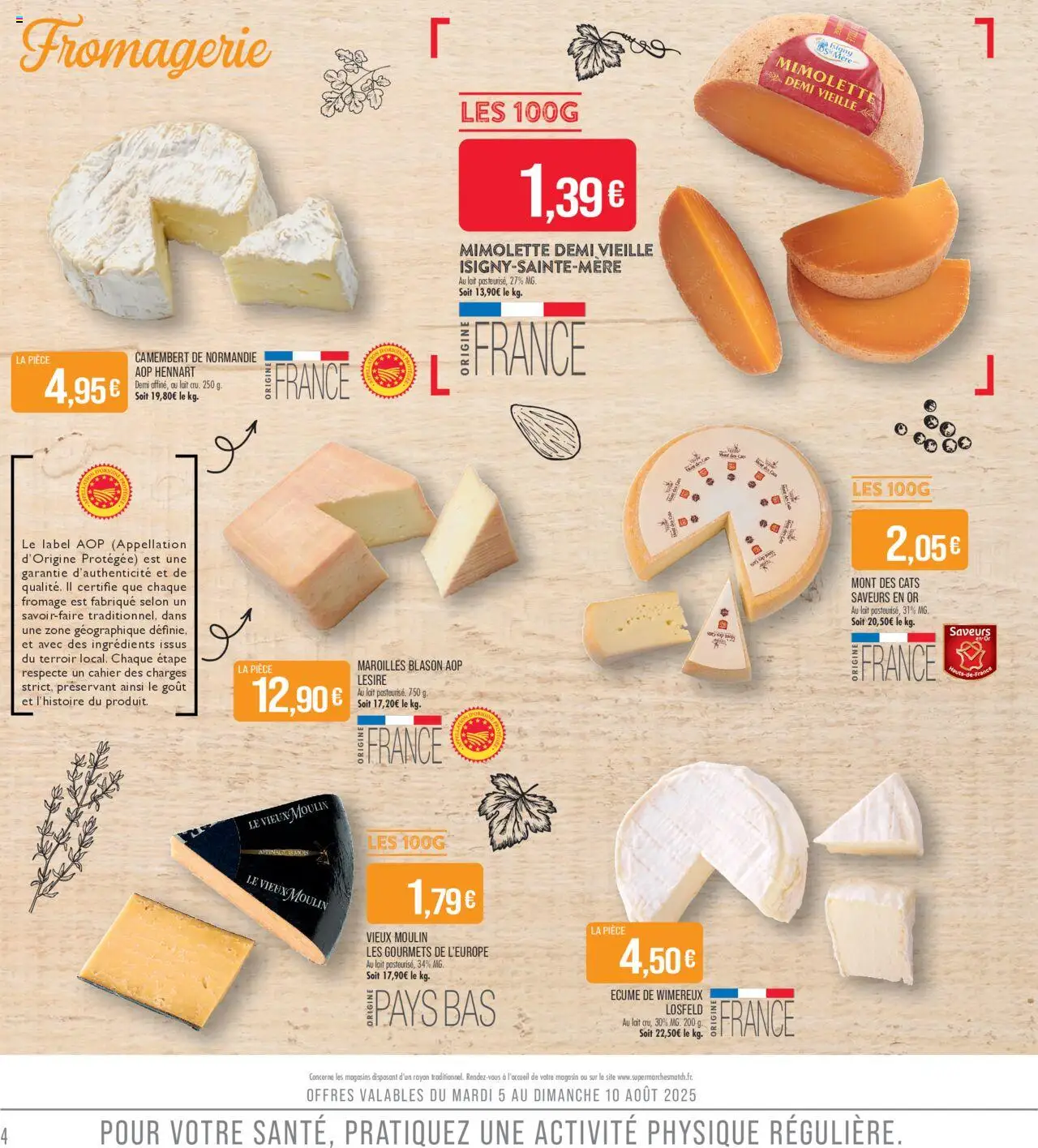  | Page: 4 | Produits: Lait, Fromage, Camembert