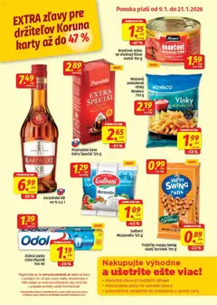 Koruna leták platný od 09.01.2026