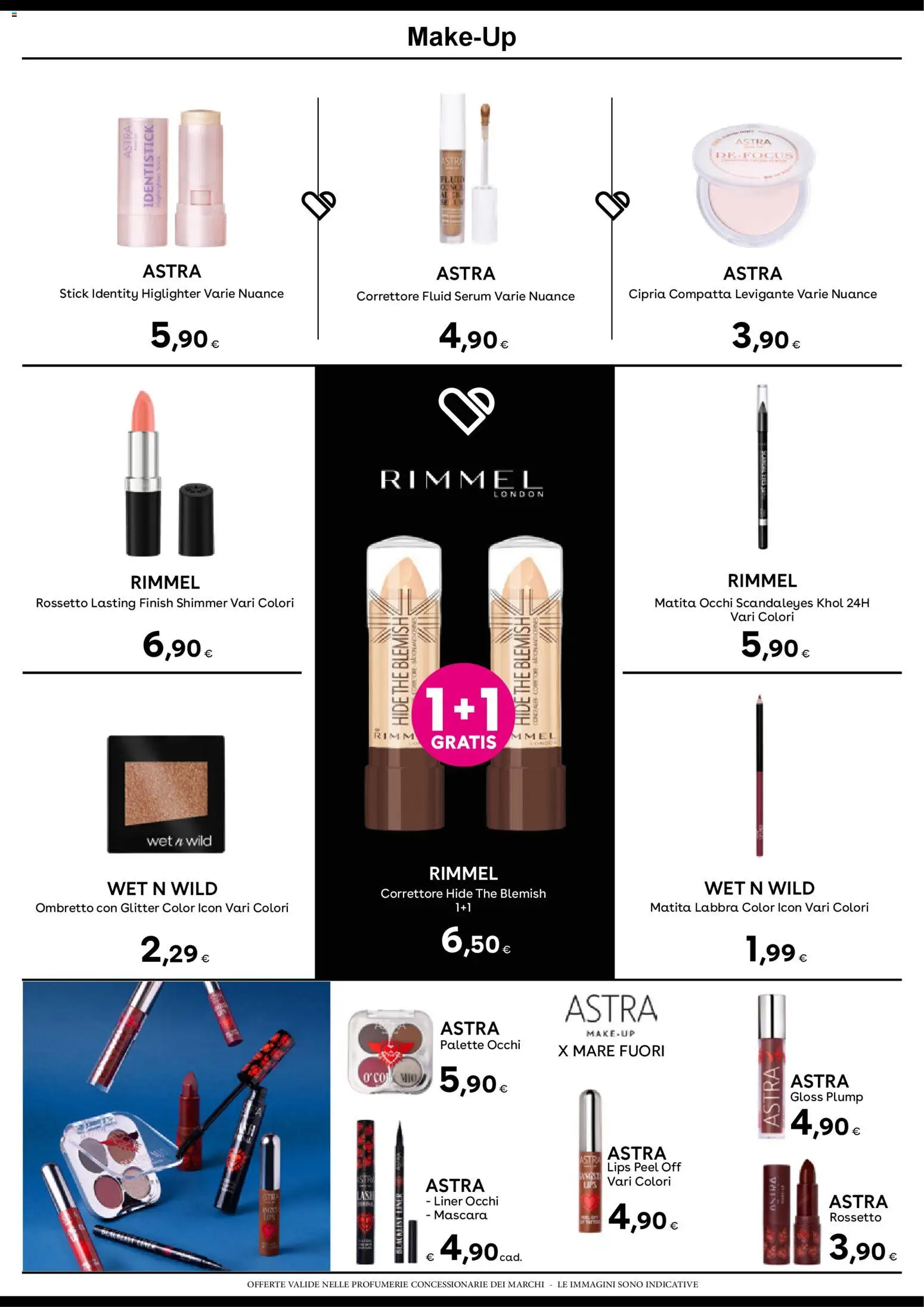 Volantino Idea bellezza del 27.03.2026 | Pagina: 9 | Prodotti: Ombretto, Rossetto, The, Cipria