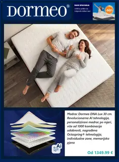 Katalog Dormeo Home - Pregled kataloga iz trgovine Dormeo Home, vrijedi od 10.03.2026 | Stranica: 6 | Proizvodi: Madrac