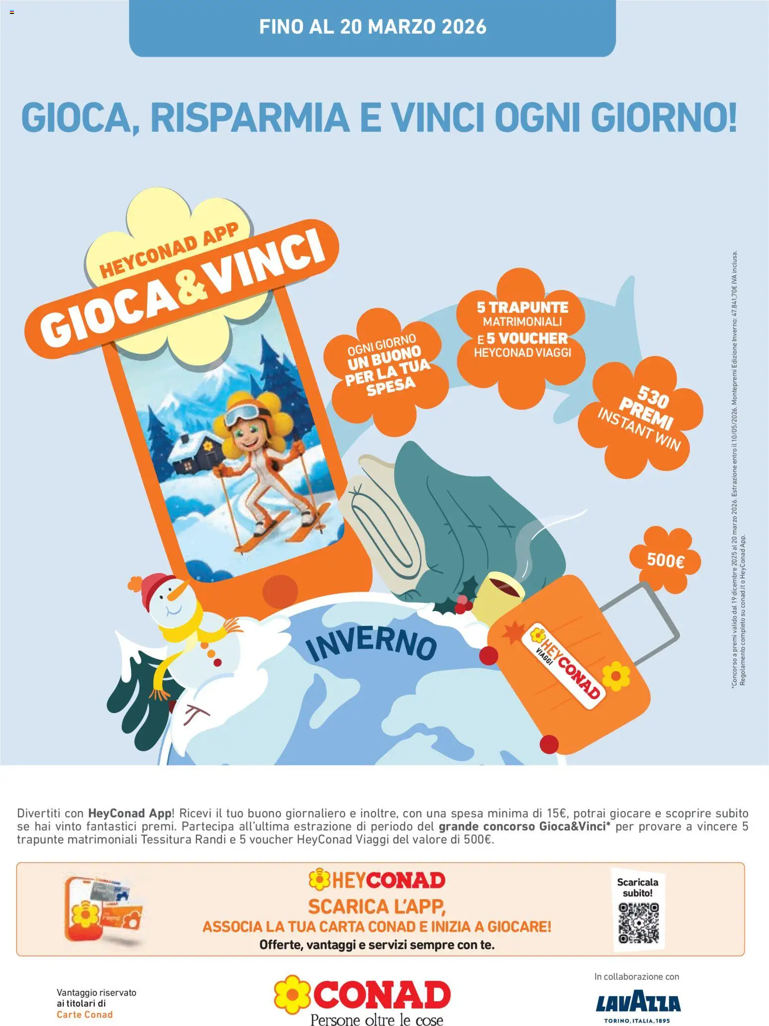 Volantino Conad del 02.01.2026 | Pagina: 2 | Prodotti: Mobile, Lavazza