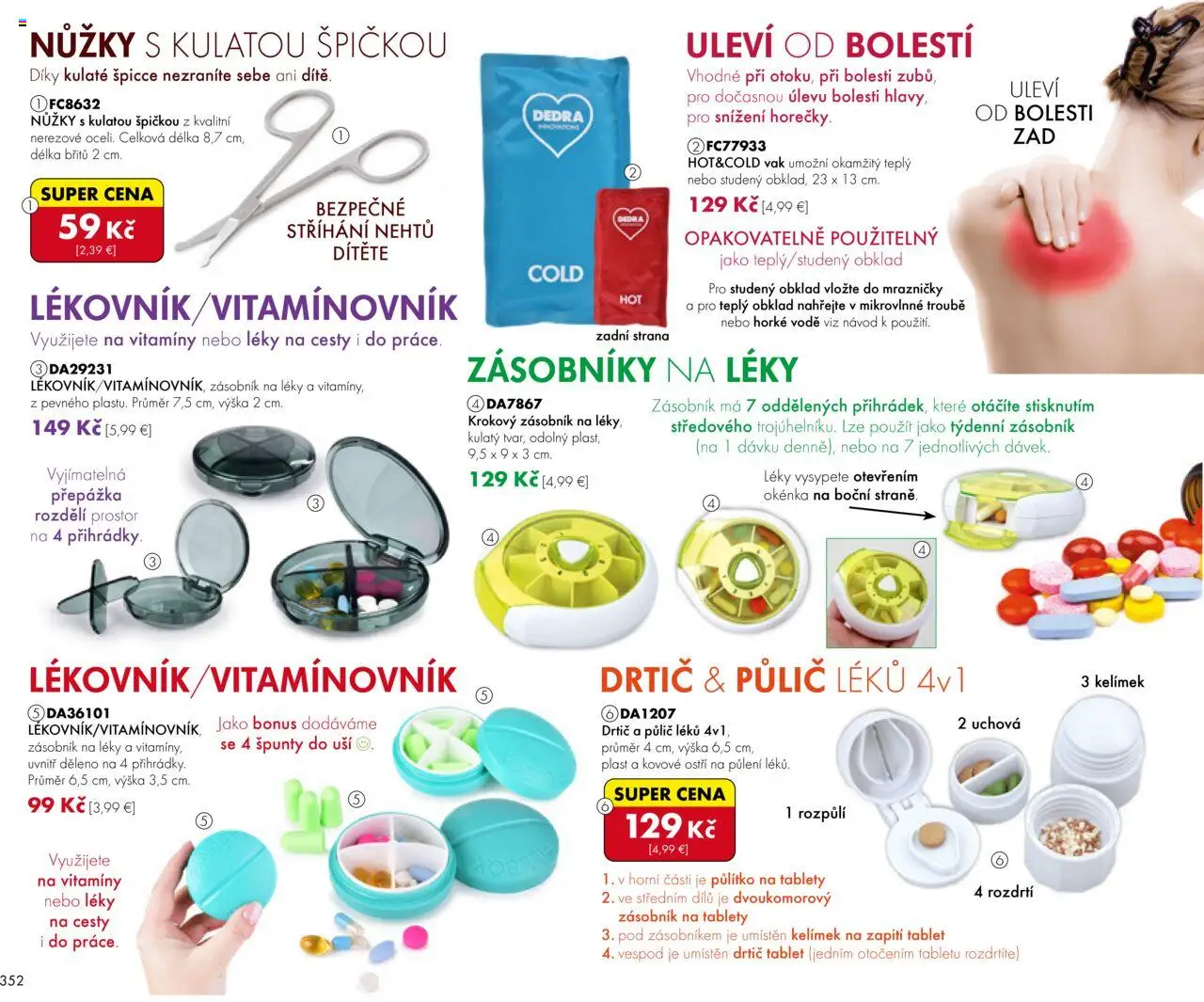 Dedra Katalog september 2025 │ platný od 01.09.2025 | Strana: 43 | Produkty: Mrazničky, Tablet, Obklad