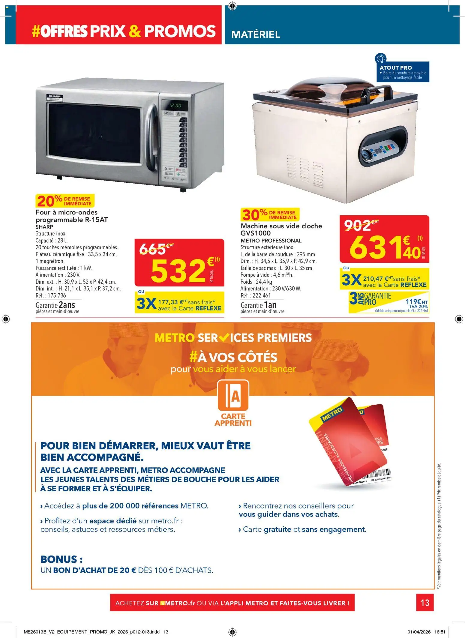 {H1} | Page: 13 | Produits: Machine sous vide, Plateau, Poids, Cloche