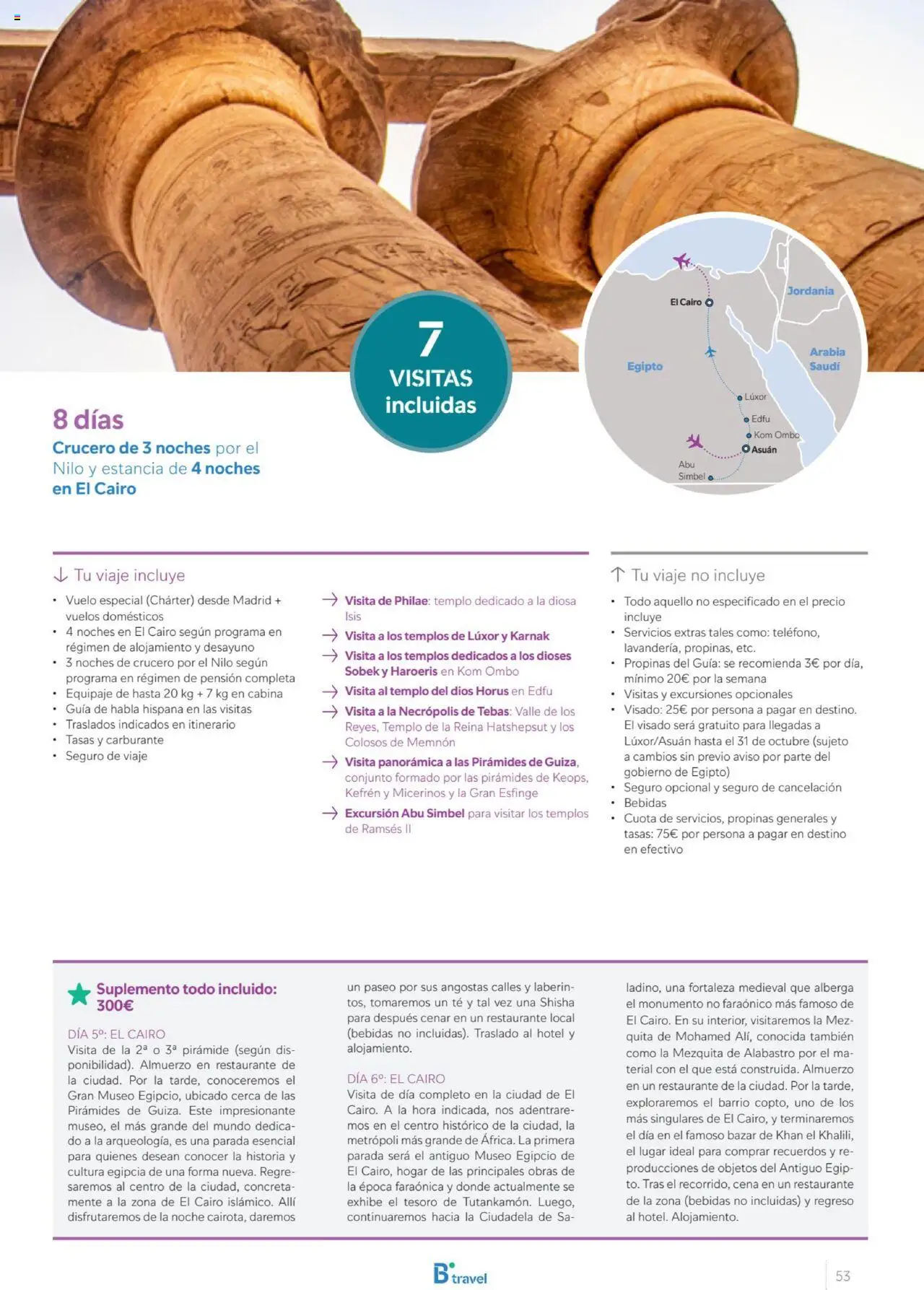 B the travel brand Egipto │ válido desde el 01.07.2025 | Página: 53