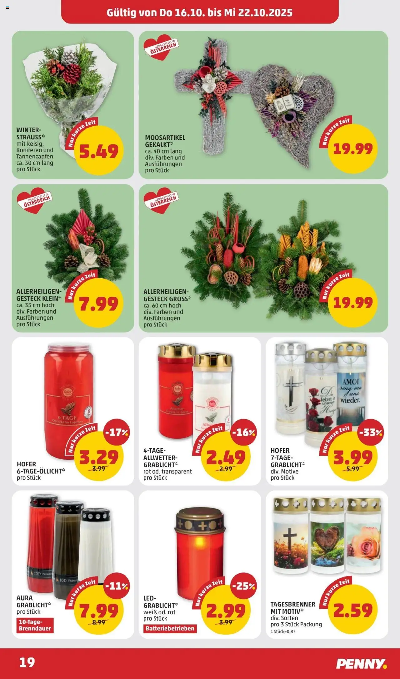 Penny Markt Flugblatt gültig ab 16.10.2025 | Seite: 19