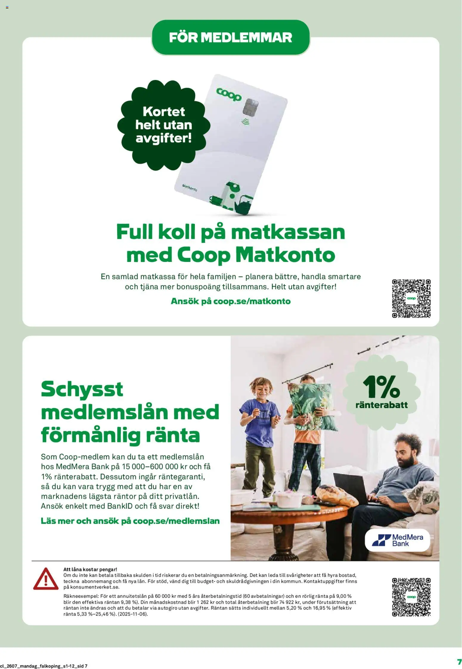 Coop reklamblad aktuell från 09.02.2026 | Sida: 7