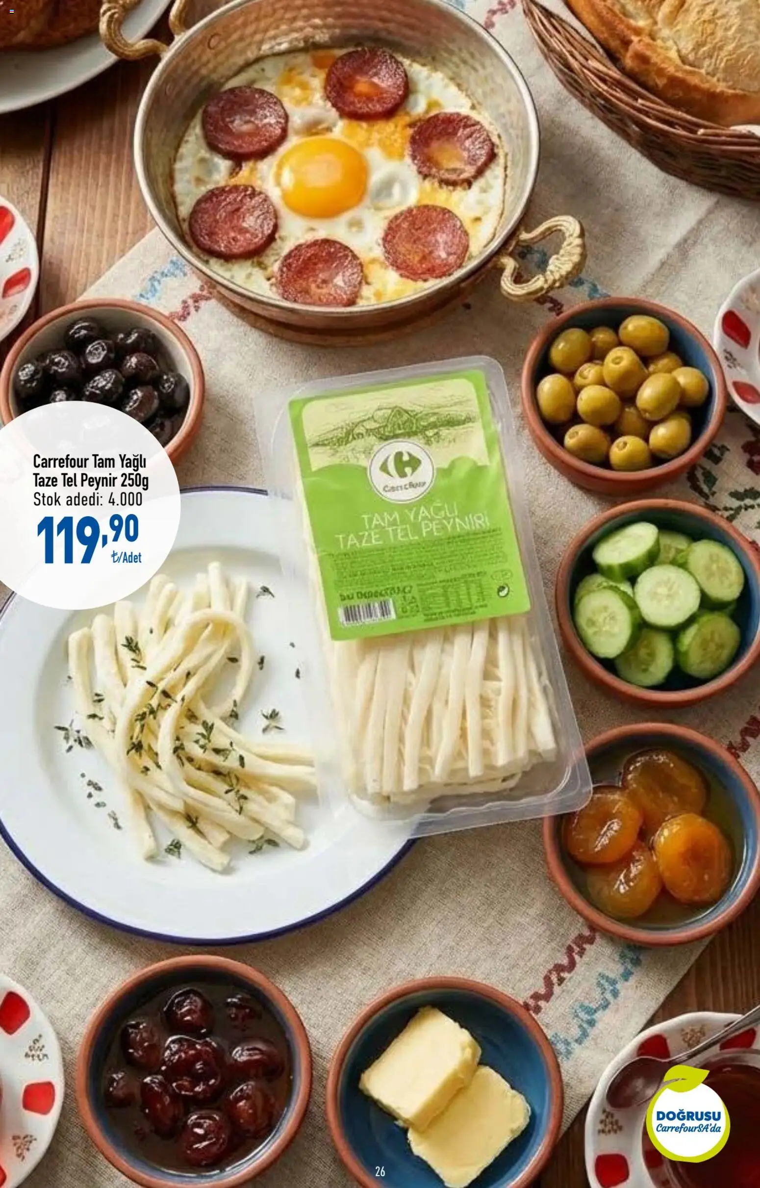 CarrefourSA Katalog - 09.04.2026 tarihinden itibaren geçerlidir | Sayfa: 27 | Ürünler: Peynir