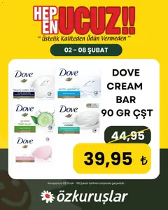 02.02.2026 tarihinden itibaren geçerli olan Özkuruşlar kataloğu önizlemesi