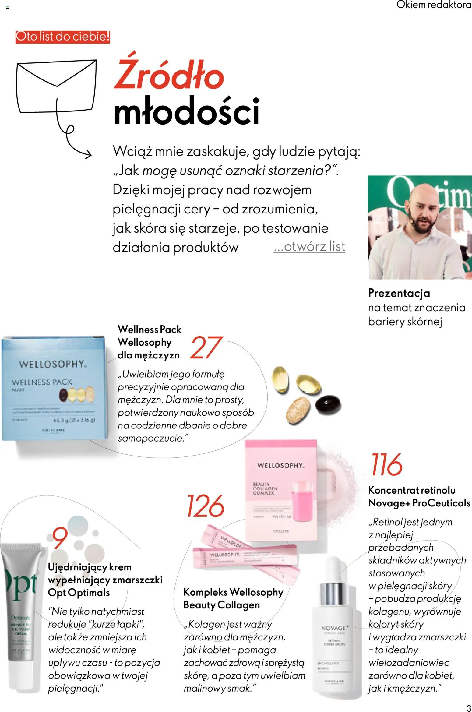 Oriflame Katalog 4 2026 od 04.03.2026 | Strona: 3 | Produkty: Krem