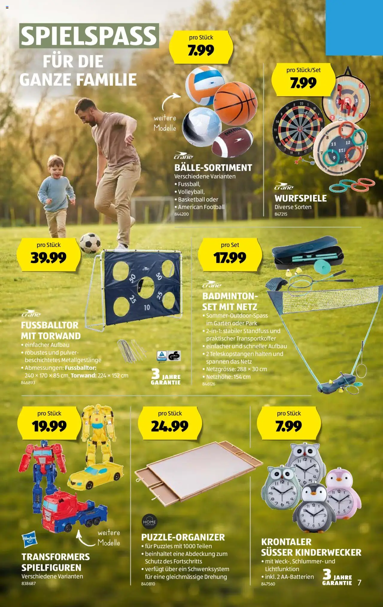 Aldi Aktionen ab 05.06.2025 | Seite: 7 | Produkte: Pulver, Basketball